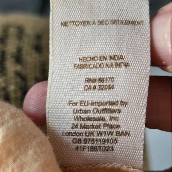 Free People Easy On The Eyes One Shoulder Embroidered Rayon Blouse Sz XS - Picture 10 of 11